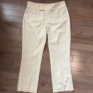 Rag & Bone Cream Capris Wool size 2